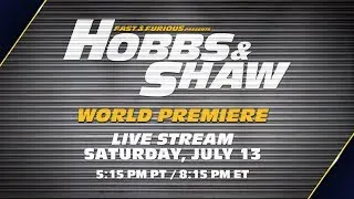 Hobbs & Shaw World Premiere