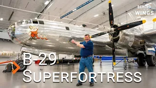 History & Flight in B-29 Superfortress 'Doc' (PART 1) | Behind the Wings