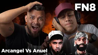 Reaccionamos a Feliz Navidad 8 tiradera Arcángel vs Anuel,