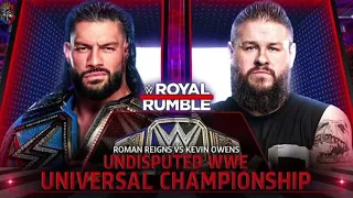 Roman Reigns vs Kevin Owens | WWE Undisputed Universal Championship | WWE 2K22 Gameplay | PS5 4K HDR