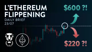 ETHEREUM LE NOUVEAU LEADER PRÊT À DÉPASSER BITCOIN ? FLIPPENING ?! - Analyse Crypto btc ethereum 2.0