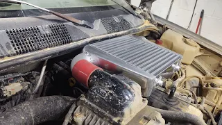 supercharged jeep zj intercooler