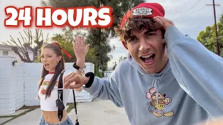 HANDCUFFED TO MY BOYFRIEND FOR 24 HOURS!