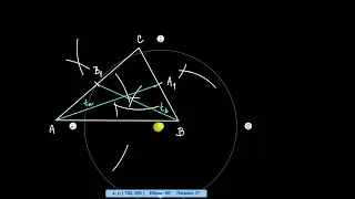 Těžnice a těžiště trojúhelníku | Matematika | Khan Academy