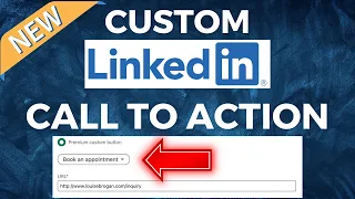 New Custom Button on LinkedIn Personal Profile