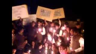 Yuwa protesting at India Gate