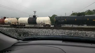 Railfanning In the rain. Emory Gap and Rockwood, Tennessee.