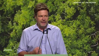 Grüne: Bewerbungsrede und Wahl von Robert Habeck zu Parteivorsitzenden am 16.11.19