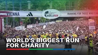 Over 250,000 take part in world's biggest run for charity | ABS-CBN News