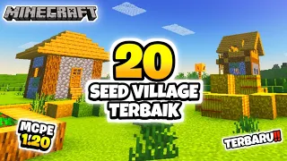 20 SEED VILLAGE MINECRAFT 1.20 TERBAIK & LANGKA KALIAN HARUS COBA INI - MINECRAFT INDONESIA