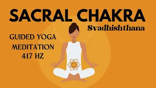 MEDITATION SACRAL CHAKRA BRAIN WAVES | AFFIRMATIONS | YOGA (432 Hz)