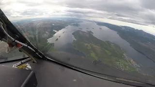 USAF KC-135 landing at Orland, Norway