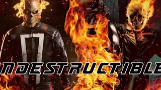 Ghost rider robbie reyes and jhonny blaze music video(Indestructible)