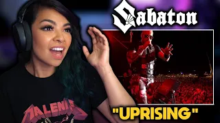 First Time Reaction | Sabaton - "Uprising" (LIVE)