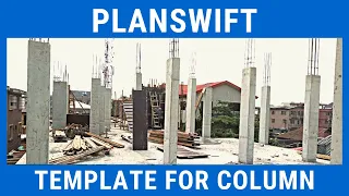 PlanSwift Column Template | Volume by Count Tool | Part & Assemblies | Level 2