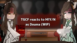 || TGCF reacts to M!Y/N as Douma (WIP) || intro is around 2 mins || TGCF x KNY || 1 Copyrighted vid