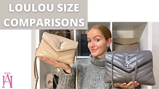 YSL TOY LOULOU VS SMALL LOULOU | Size Comparisons, What Fits, Pros & Cons & Handbag Inserts!