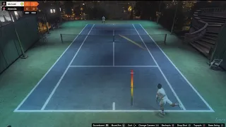 GTA 5 Michael Plays Tennis With Amanda