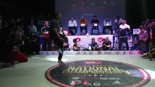 Morris Vs Victor- B-Boy Finals -Breaking For Gold USA National Championships 2023- Jack In The Box