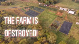 Unbelievable! Tornado Destroys Our Farm - Emotional Journey To Rebuild | PepperHarrowFarm.com