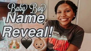 BABY BOY NAME REVEAL!! 19- 20TH PREGNANCY UPDATE