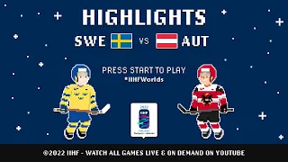 Highlights | Sweden vs. Austria | 2022 #IIHFWorlds