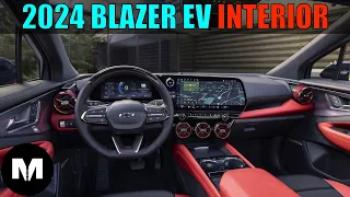 2024 Blazer EV RS Interior Tour: hands on materials, details, features