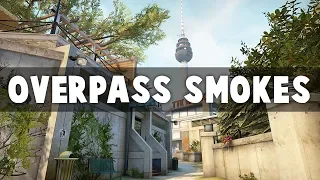 CS:GO - Essential Overpass Smokes