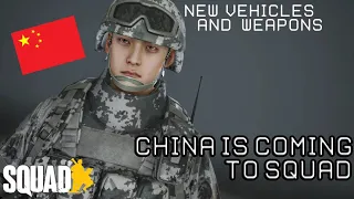 "RED STAR RISING" China is coming to Squad 4.0 UPDATE New  Vehicles & Weapons