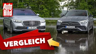 Mercedes S-Klasse & C-Klasse (2021) | Design-Vergleich | mit Peter Fischer und Moritz Doka