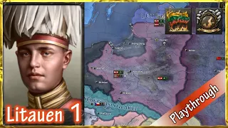 Let's Play Hearts of Iron IV: Litauen (D |HD | Ironman) 1