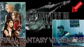 Final Fantasy VII Remake: E3 & TGS Trailer | REACTION | (ENG SUB)