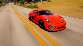 986 hp Porsche Cayman GT4 2016 - Forza Horizon 5 - Gameplay (UHD) [4K60FPS]