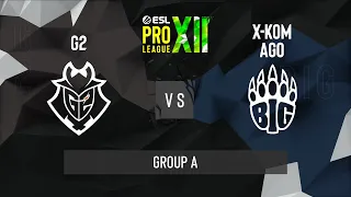 CS:GO - G2 Esports vs. BIG [Nuke] Map 3 - ESL Pro League Season 12 - Group A - EU