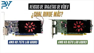 AMD HD 7570 1GB GDDR5 VS AMD HD 8570 1GB GDDR3