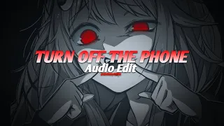 INSTASAMKA – TURN OFF THE PHONE [edit audio]