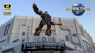 🛑 TRANSFORMERS: The Ride-3D at Universal Studios Orlando FULL RIDE 4K