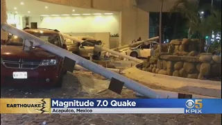 7.0 Magnitude Quake Strikes Mexico Near Resort City Of Acapulco