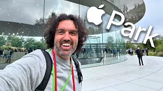 Ikonický Apple Park. Byl jsem uvnitř a tohle jsem zažil...