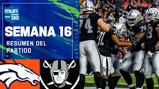 Denver Broncos vs Las Vegas Raiders | Semana 16 NFL Game Highlights