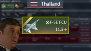 Stock Grind Top Battle Rating F-5E in 6 Hours 45 Battles