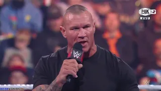 Randy Orton Retorna Promo Parte 1 - WWE Raw 27/11/2023