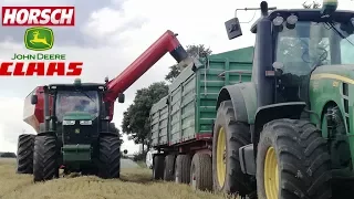 Żniwa 2017 na Wielką skalę w GR Świtała CLAAS Lexion 770 John Deere 7230R