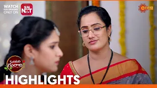 Vontari Gulabi - Highlights of the day | Watch full EP only on Sun NXT | 15 July 2023 | Gemini TV