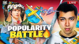 🔴 HELP ME WIN POPULARITY BATTLE 🔥| SWEATY CLASSICS | PUBG MOBILE LIVE!