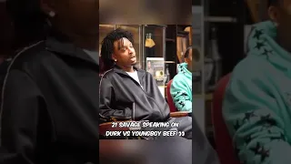 21 Savage speaking on Durk vs Youngboy beef🤯