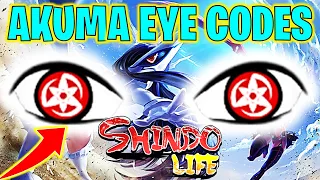 ⭐TOP 30 SHINDO LIFE AKUMA CUSTOM EYE CODES⭐