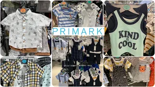 Primark newborn baby boys clothes 0-36 months new collection May 2021