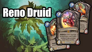 Reno Druid | Highlight Games | WIld Hearthstone