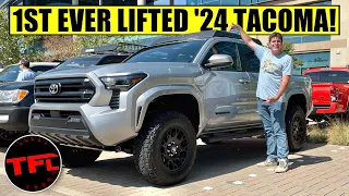 TFL Exclusive - Check Out This First Ever Factory Lifted 2024 Toyota Tacoma That You Can Buy Soon!